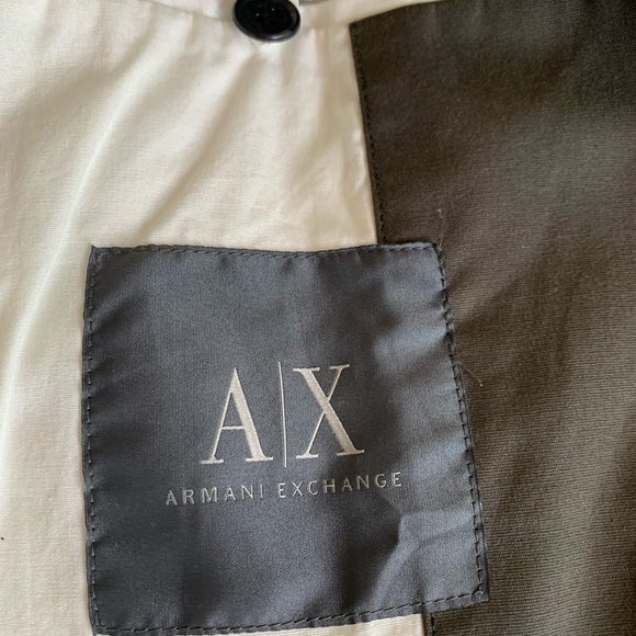 Navy Green Armani Exchange Blazer Size M / Men’s - Picture 9 of 12